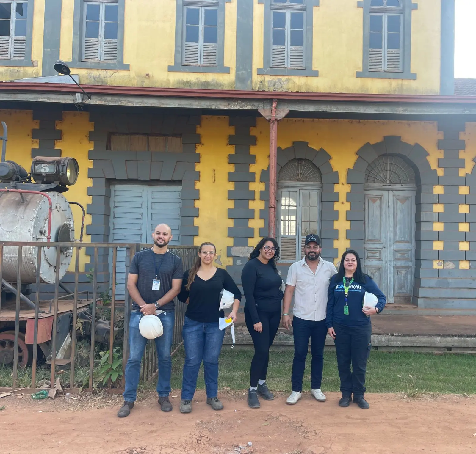 Equipe da Jirau Energia visita G. Mirim e levanta necessidades para restauração de museu; ação  atende pedido de prefeita e anseios da população